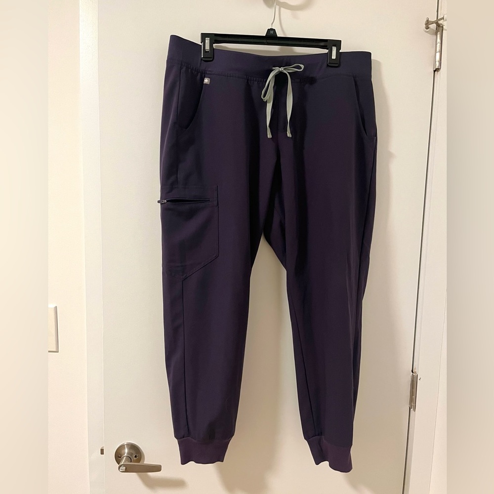 Figs PURPLE HAZE Zamora scrub joggers, size petite XL